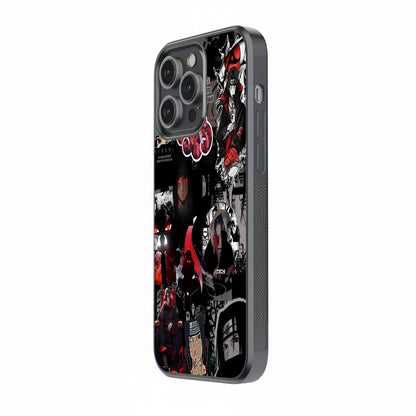 Uchiha in Exile Glossy Metal TPU Case