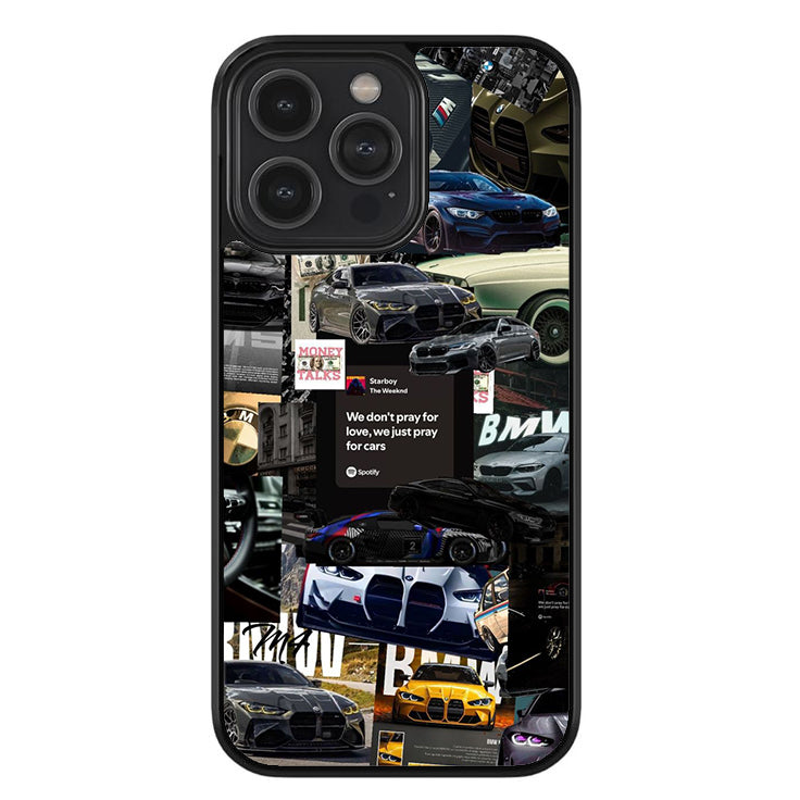 Ultimate M Collage Glossy Metal TPU Case