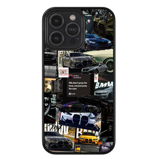Ultimate M Collage Glossy Metal TPU Case