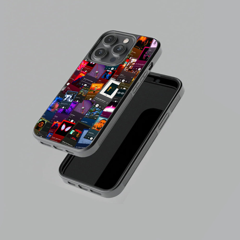 After Hours in the Spider-Verse Glossy Metal TPU Case