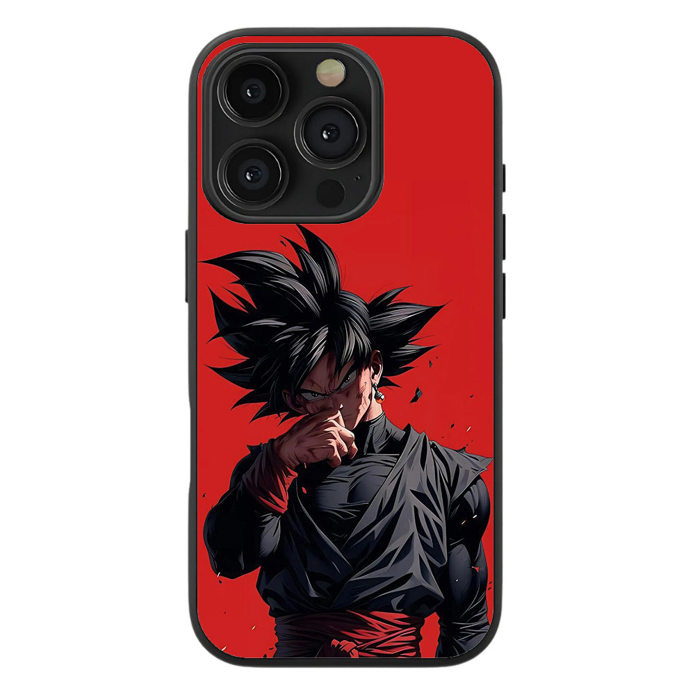 Red Void Goku Premium Tempered Glass Case