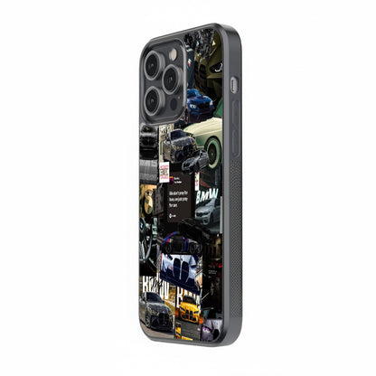 Ultimate M Collage Glossy Metal TPU Case