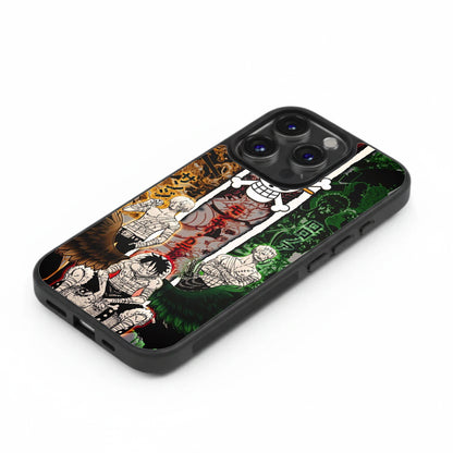 The Three Wings of the Pirate King Glossy Metal TPU Case