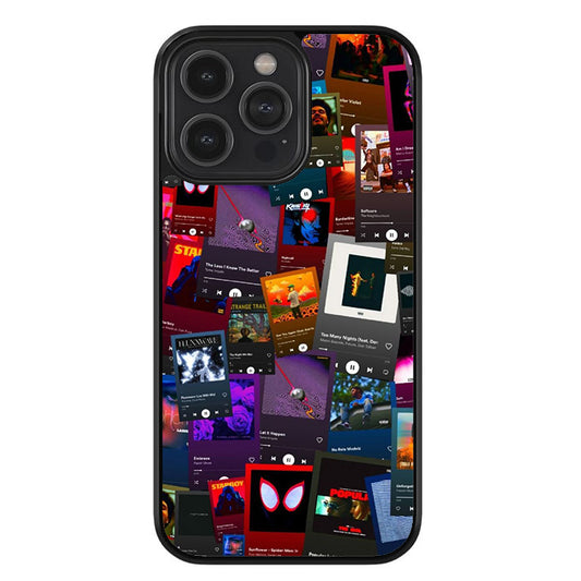 After Hours in the Spider-Verse Glossy Metal TPU Case