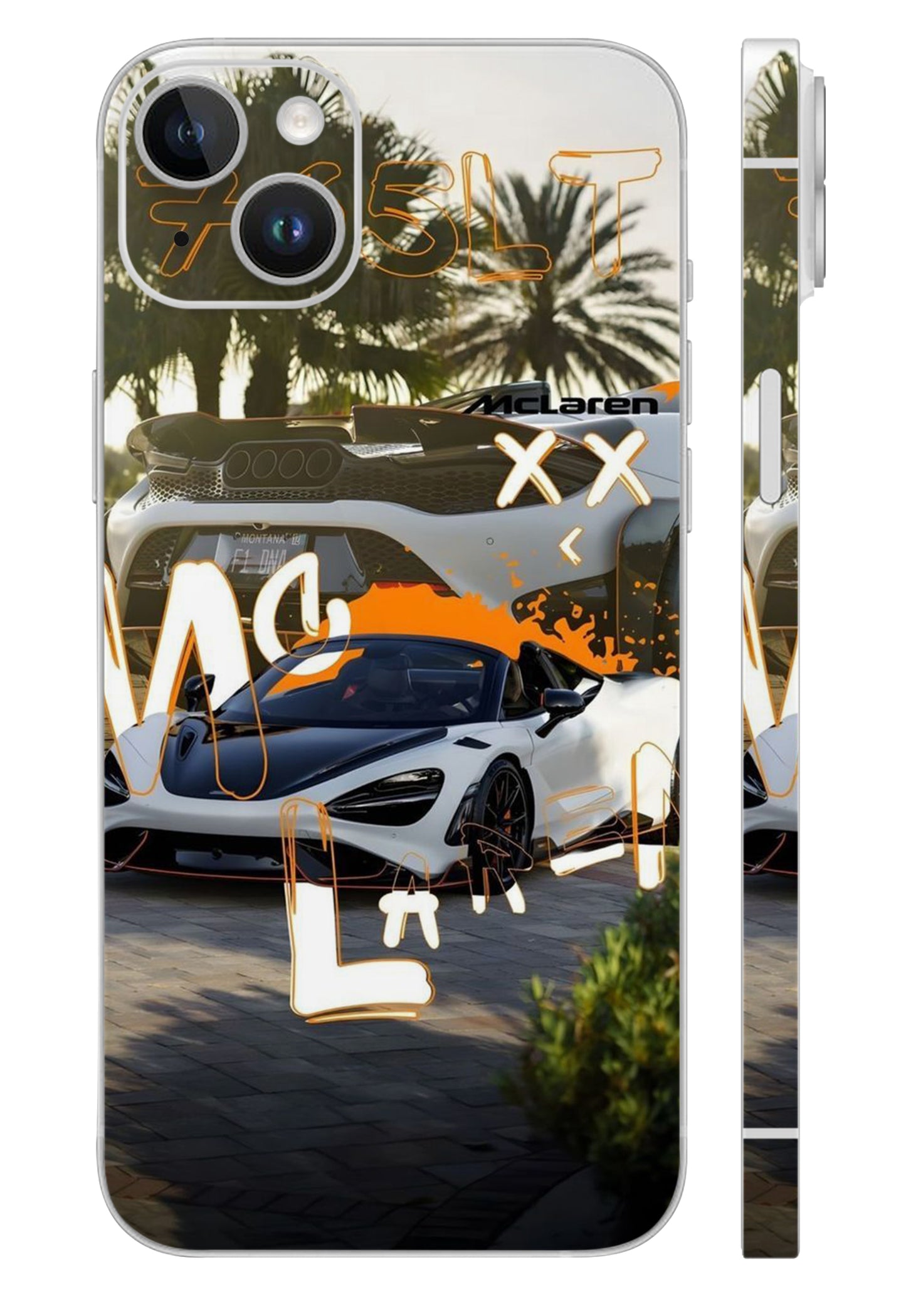 McLaren Palm Sunset Mobile Skin
