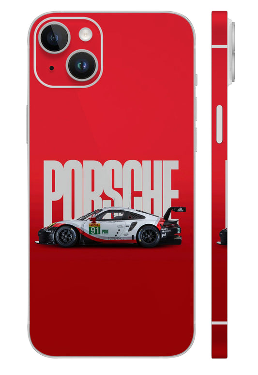 Porsche Racing Redline Mobile Skin