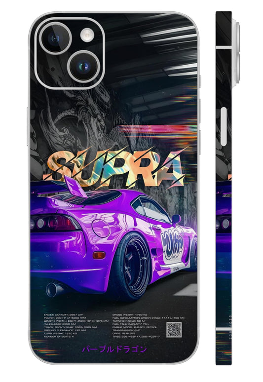 Purple Supra Drifting Mobile Skin