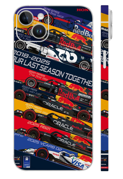 Oracle Red Bull Racing Car Lineup Mobile Skin