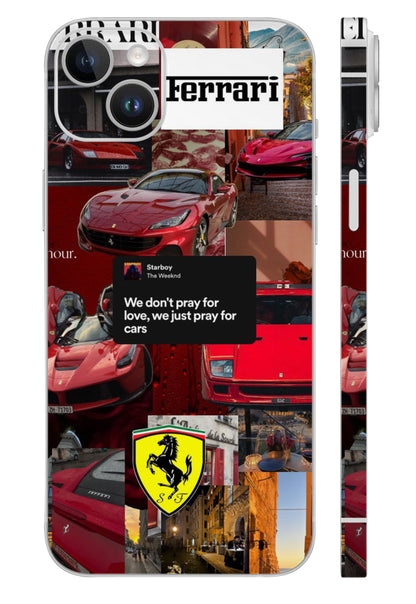 We Don't Pray For Love, We Just Pray For Cars Mobile Skin