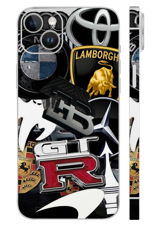 Sports Car Emblem Collection Mobile Skin
