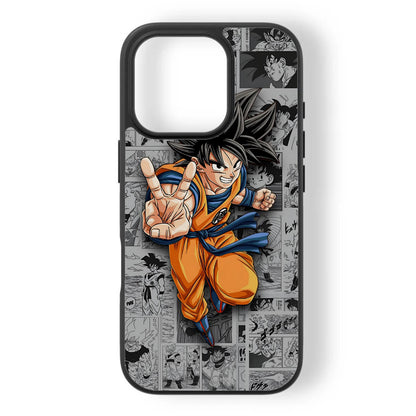 Dragon Ball Z 3D Effect Premium Tempered Glass Case