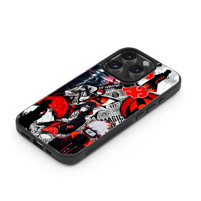 Akatsuki Cloud Premium Tempered Glass Case