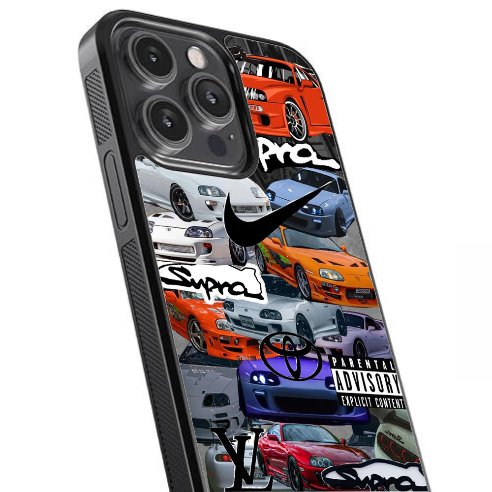 Parental Advisory Supra Glossy Metal TPU Case