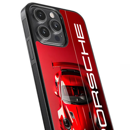 The Rosso Corsa Glossy Metal TPU Case